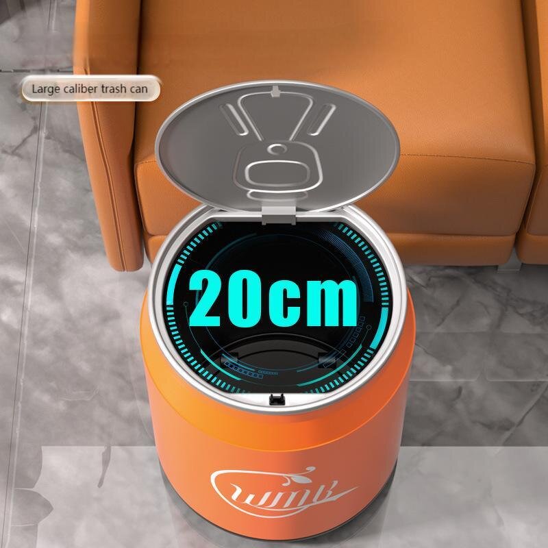 PP Storage Bucket - Double-Layer Large Cola Trash Can with Cover & Wheels