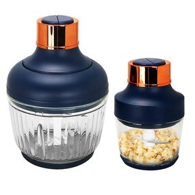 Electric Meat Grinder Manufacturer - 2.5L+0.6L Pure Copper Motor Glass Bowl for Vegetables Poultry