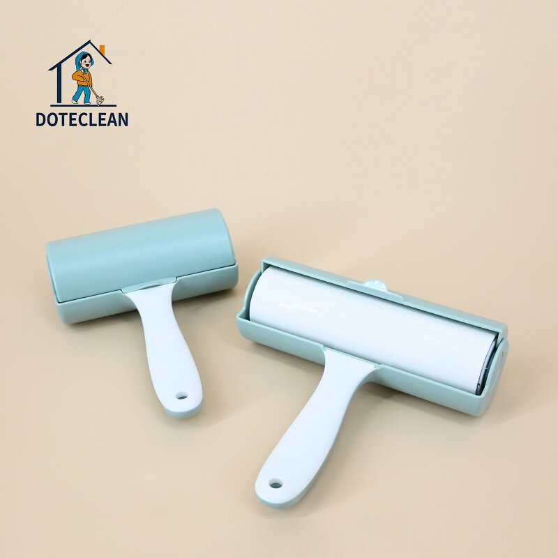 Lint Roller - Plastic Handle Pet Hair 12x17 & 16x17cm Manual Home Cleaning Tool
