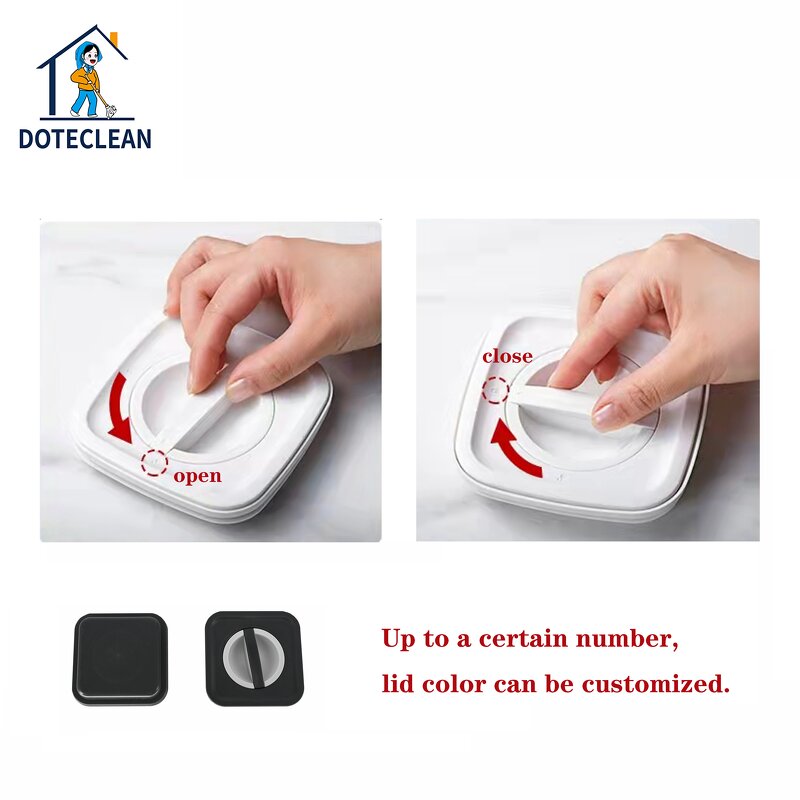 Food Containers - Grain Storage Container Box Plastic Sealed Transparent