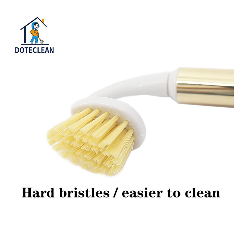 Kitchen Cleaning Brush - Multifunction PP+PET Material Golden-002