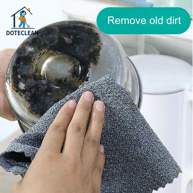 Microfiber Cleaning Cloth - 30x30 cm Friction Kitchen Towel 20% Polyamide 80% Polyester