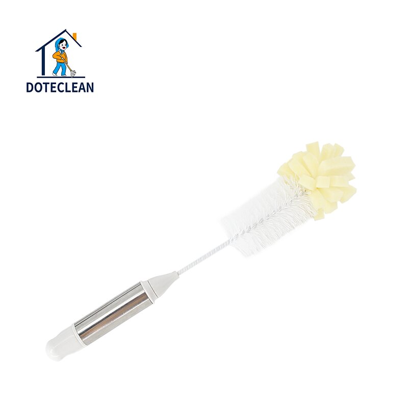 Baby Bottle Brush - Long Handle PP for Kitchen Use with Plastic Bristles