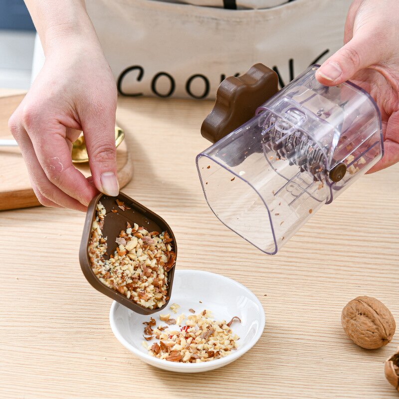 Plastic Crusher - Hand Walnut Peanut Nut Grinder Eco-Friendly Kitchen Gadget
