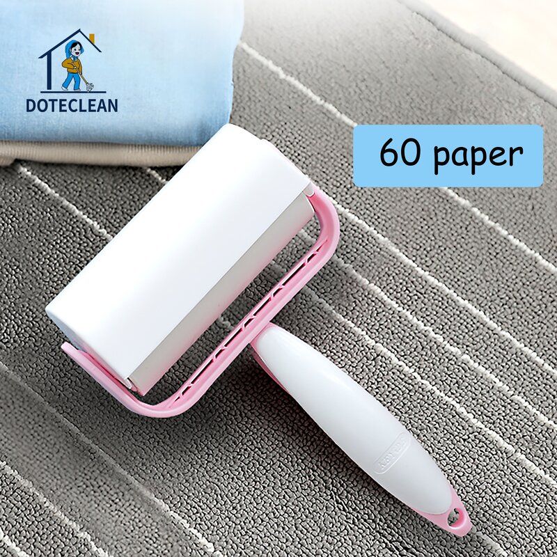 Lint Rollers - 60 Pcs 10cm Plastic Sticky Tear Type Detachable for Pet Hair