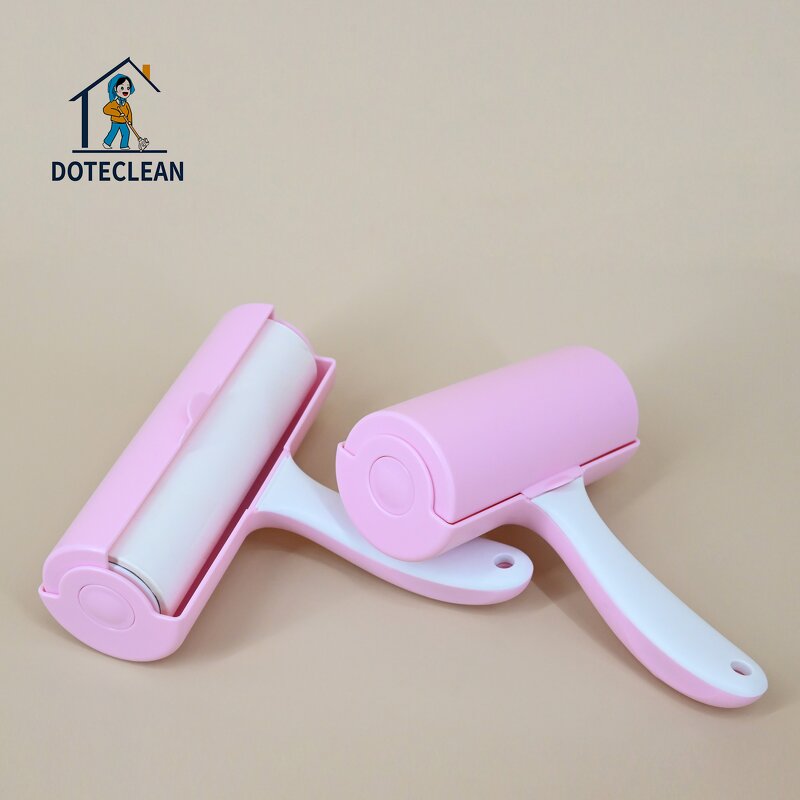Lint Roller - Plastic Handle Pet Hair 12x17 & 16x17cm Manual Home Cleaning Tool