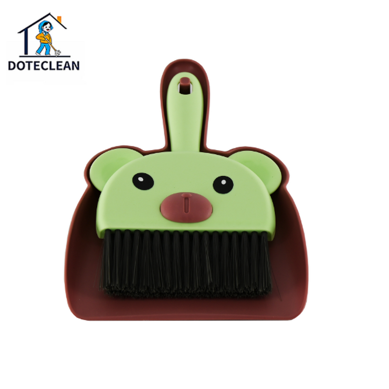 Desk Broom Dustpan Set - Mini Student Children's Pet Clean Table Sweep Function