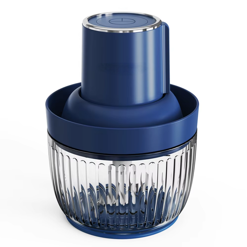 Electric Meat Grinder - 2L Glass Bowl & Stainless Steel Bowl Food Processor