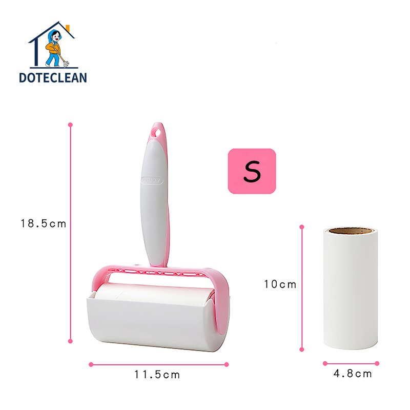 Lint Rollers - 60 Pcs 10cm Plastic Sticky Tear Type Detachable for Pet Hair
