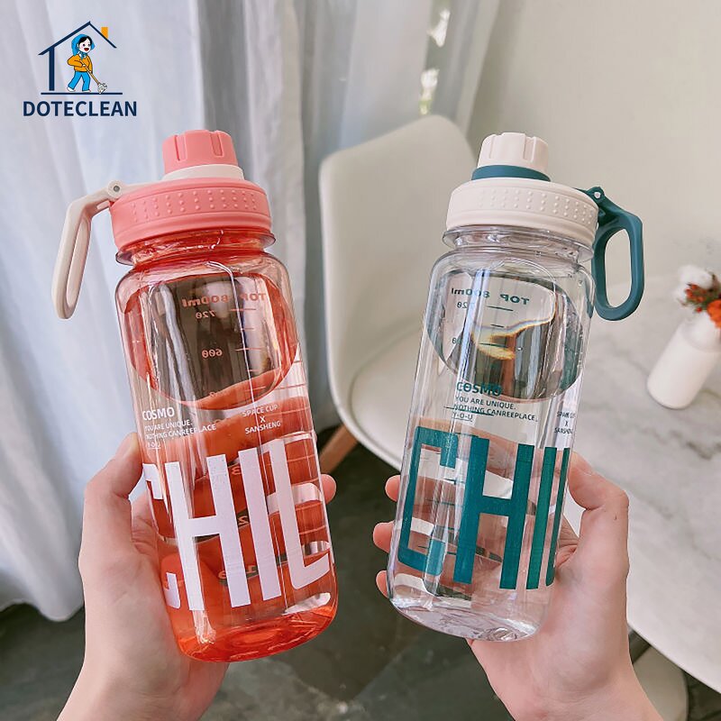 Sports Water Bottle - Plastic Portable for Travel Camp Outdoor CLASSIC Adults