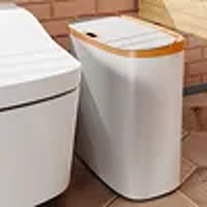 Electric Trash Can - 14L Smart Touchless Induction for Household Bathroom