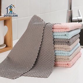 Microfiber Cleaning Cloth - Towel Household Wiping Rags for Dish Washing
