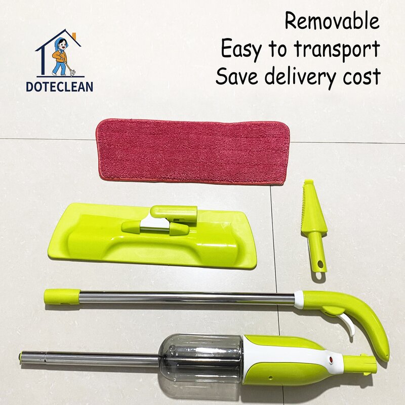 Microfiber Flat Spray Mop - 600ml High-capacity Magic Water Spray for Floor Window