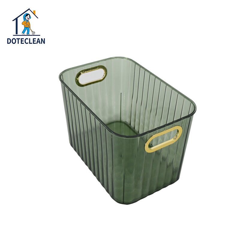 Storage Box - Small Desktop Cosmetics Rectangular Acrylic Vanity Skincare Basket