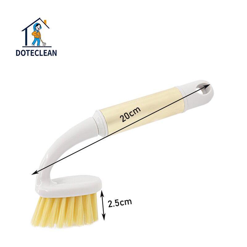 Kitchen Cleaning Brush - Multifunction PP+PET Material Golden-002