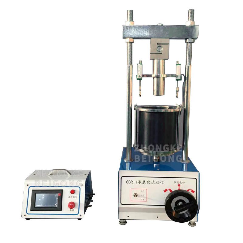 Soil CBR Test Machine - High Precision Automatic 50Kn LCD Touch Screen Field