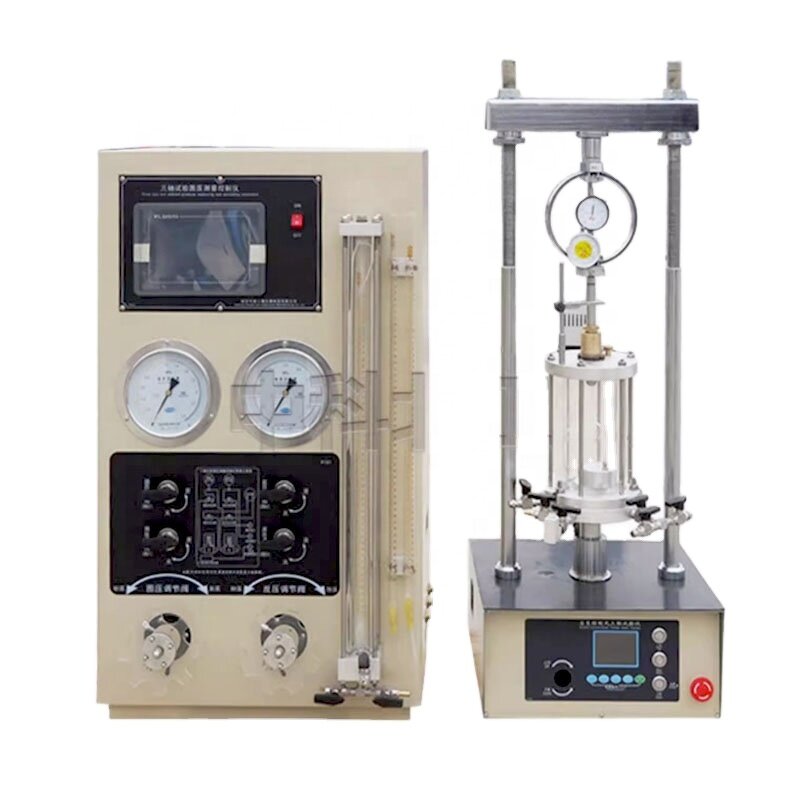 Soil Triaxial Tester - 1 Ton Strain Control Lightweight Testing Machine
