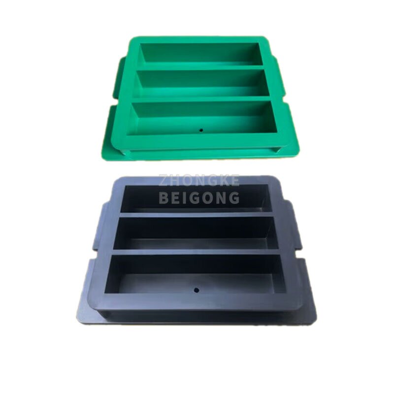 Cement Mould - 40x40x160mm Three Gang Prism Plastic 50pcs/box