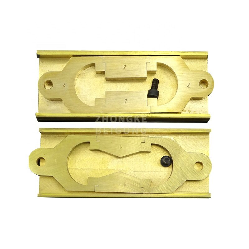 Asphalt Ductility Mold - Durable 8-shaped Brass Test Mold