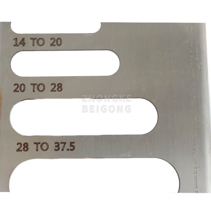 Length Gauge - for Flakiness Index Test on Aggregates Shape