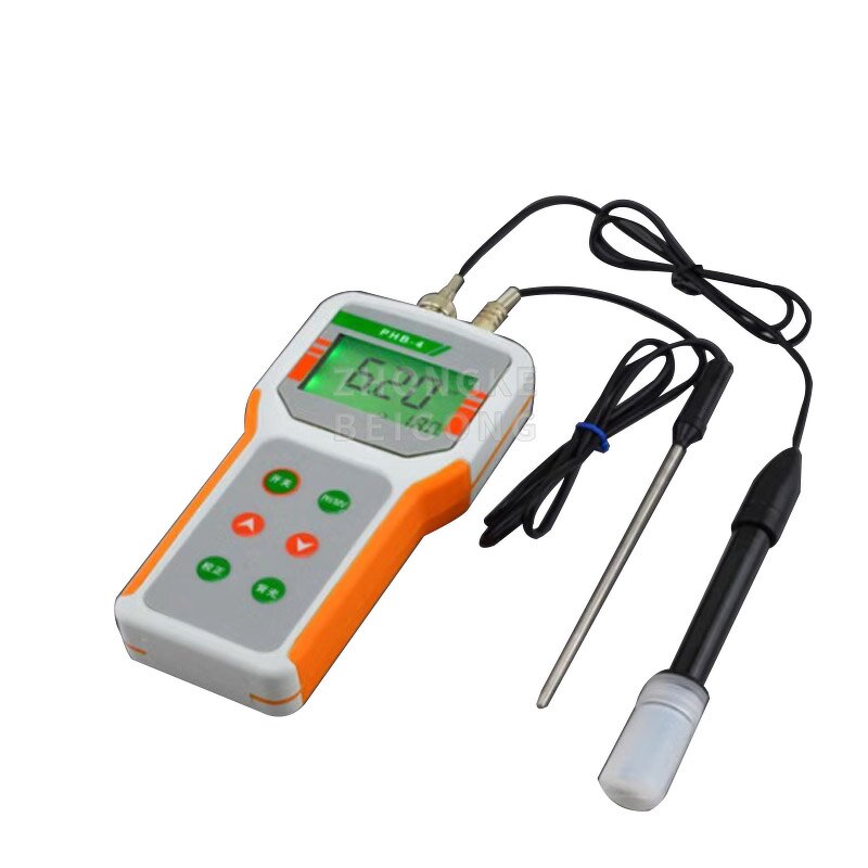 pH EC Meter - Portable Digital with Temperature Tester