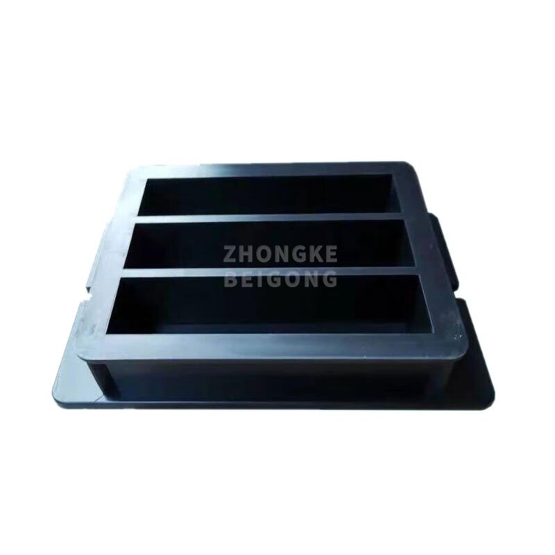 Concrete Cube Mould - 40x40x160mm Three Gang ABS Plastic Cement Mortar Prism 50pcs/box