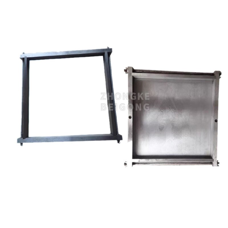 Concrete Test Cube Mold - Detachable Steel 300x300x30mm Insulation