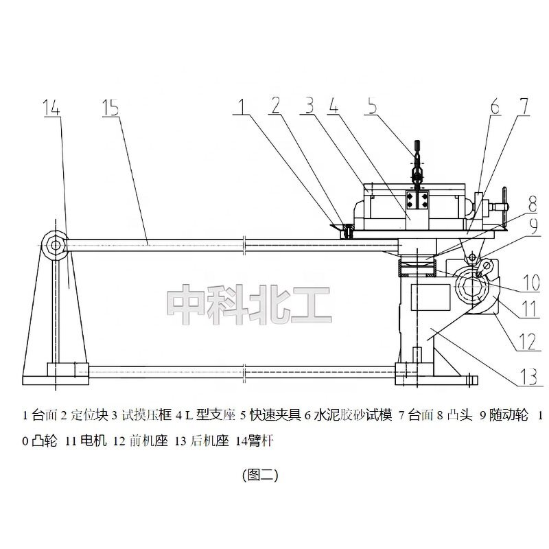 Cement Mortar Vibration Table - ZS-20H New Standard Rubber Sand Vibrating