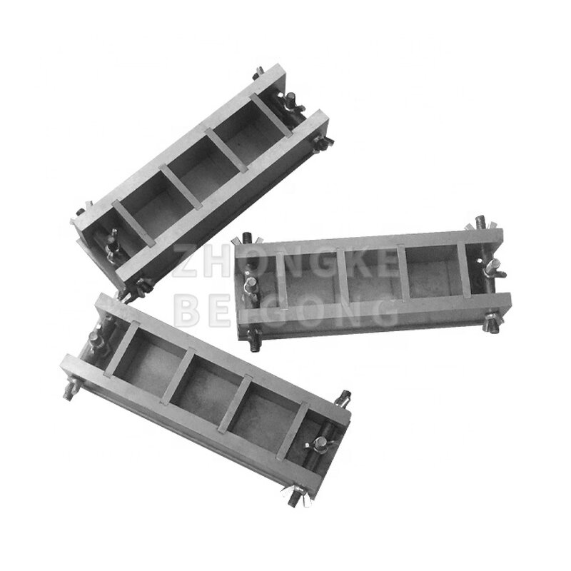 Cement Mortar Cube Test Mold - ASTM Standard Three Gang Moulding Machine