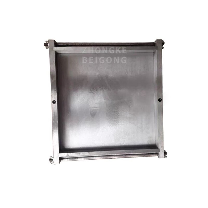 Concrete Test Cube Mold - Detachable Steel 300x300x30mm Insulation