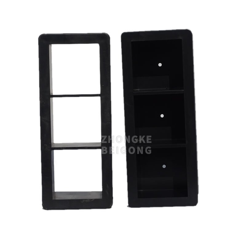 Concrete Cube Molds - 70x70x70mm Standard Plastic No Bottom Test