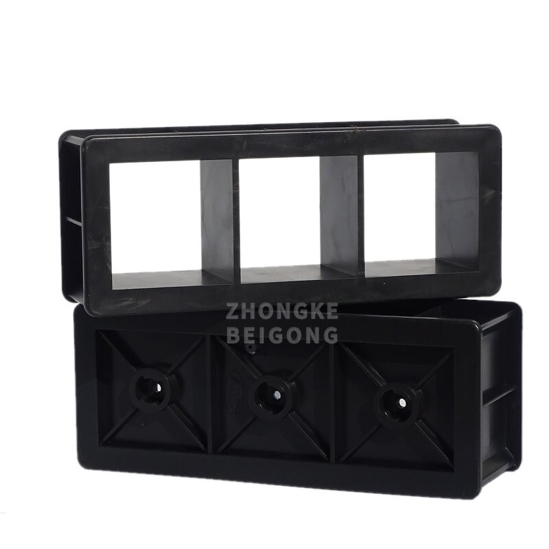 Concrete Cube Molds - 70x70x70mm Standard Plastic No Bottom Test