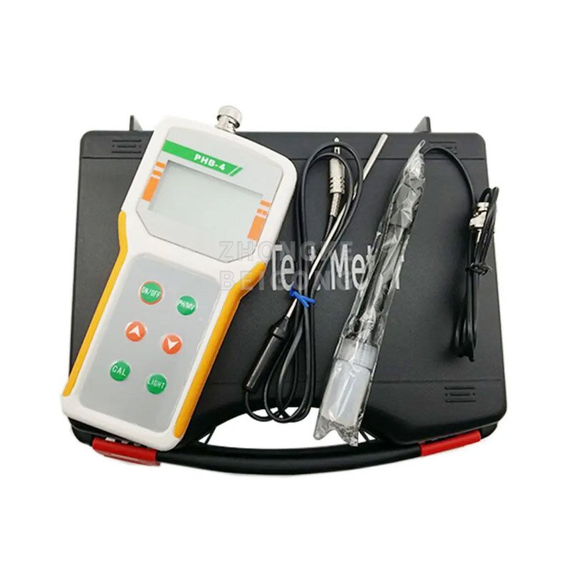 pH and Temp ORP Meter - Digital Display Portable