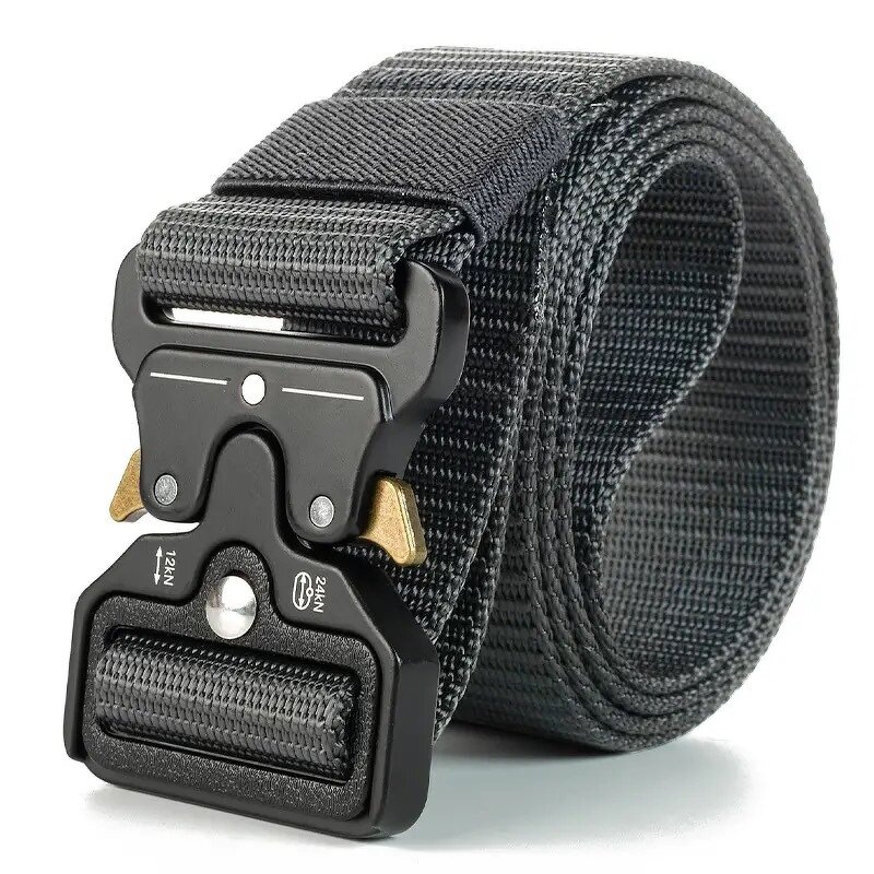 Tactical Nylon Belt - Camo Quick Break for Hunting Hiking