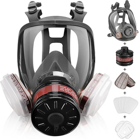 Gas Mask - Half Face and Full Face Dual Cartridge