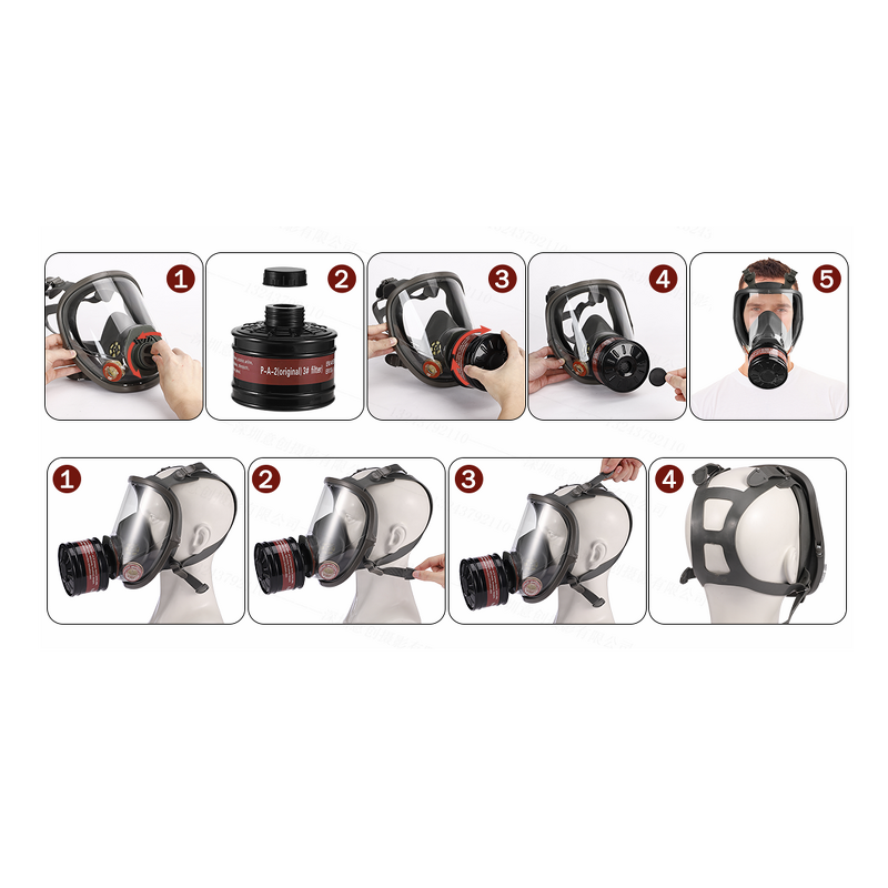 FM-102B Full Face Gas Mask