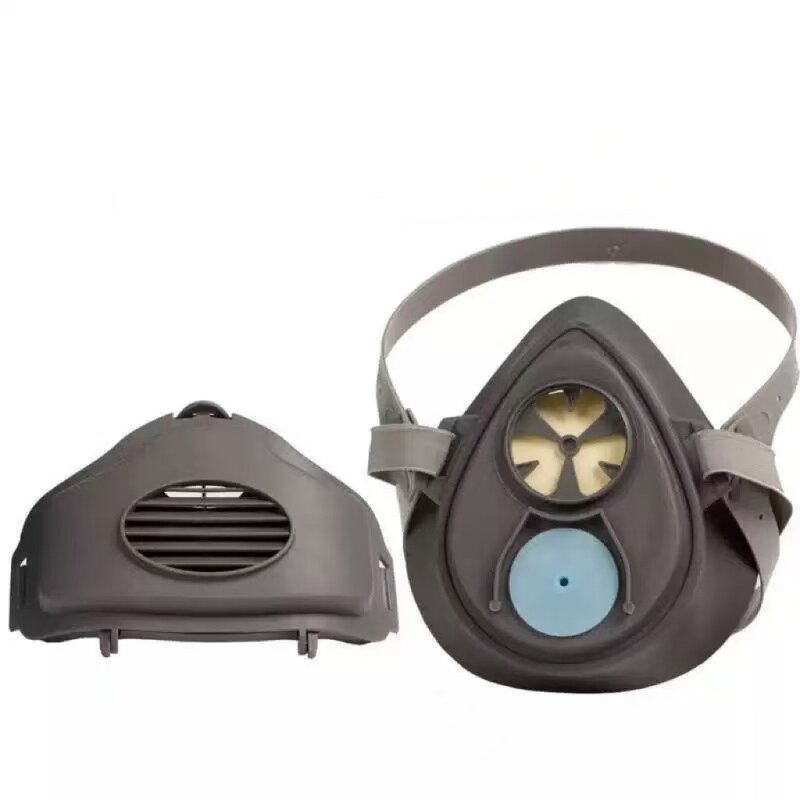 3200 Half Face Mask Respirator - with Filter for Dust & Spray Painting