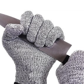 Nitrile Coated Work Glove - High Level Cut Resistant HPPE Knitted