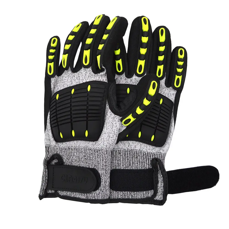 TPR Shockproof Gloves - Specializing in Production for Coal Mine