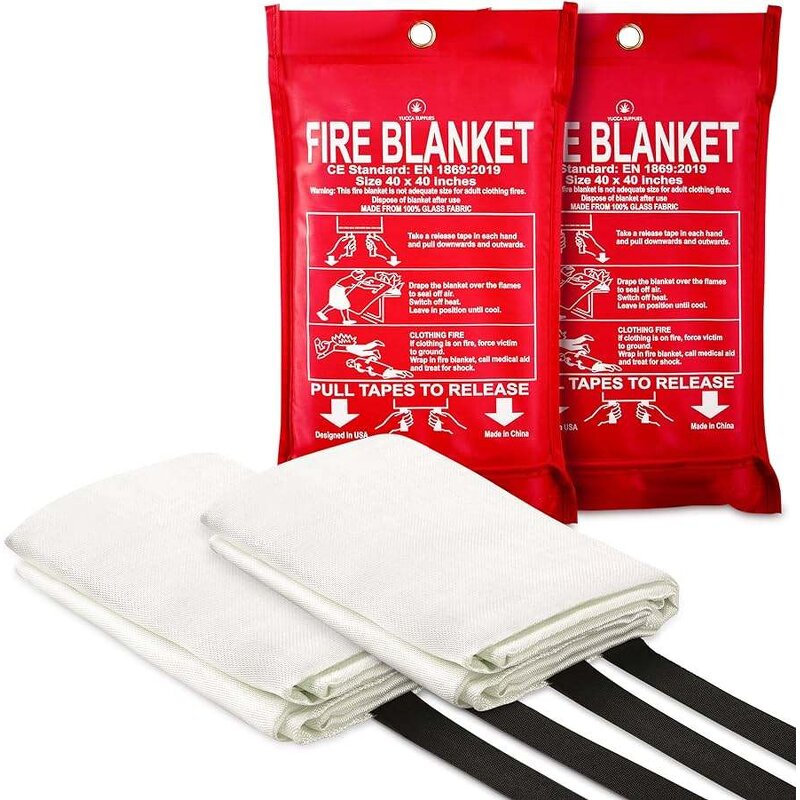 Fireproof Blanket - Factory Multiple Colors Flame Retardant
