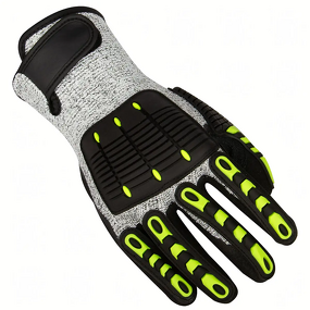 TPR Shockproof Gloves - Specializing in Production for Coal Mine