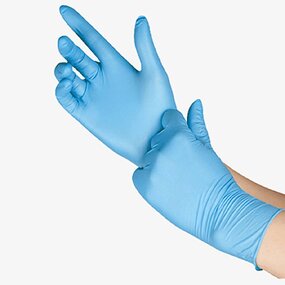 Nitrile Work Gloves - Cotton Jersey Lining Fully Coated Oil Resistant