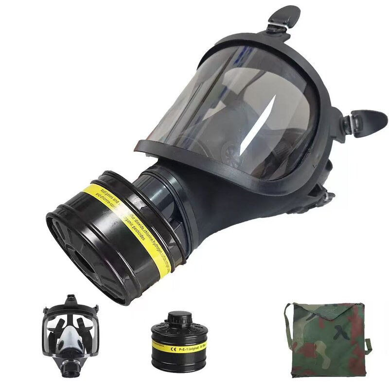 Anti Gas Mask - Single Can Mesh Head Cover Easy to Wear & Clean