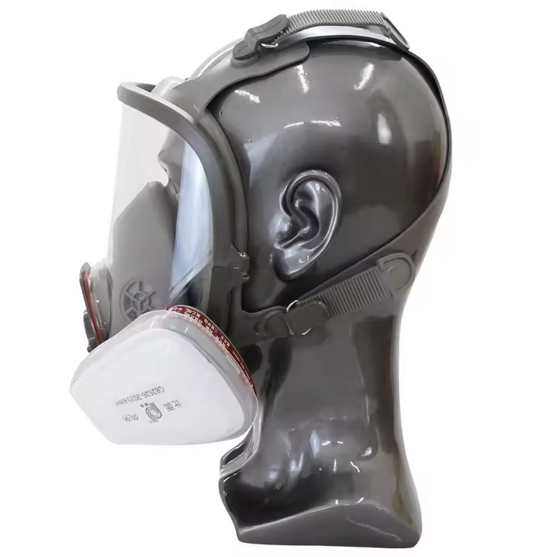 Gas Mask Respirator - Ppe Safety Work Mining with Valve