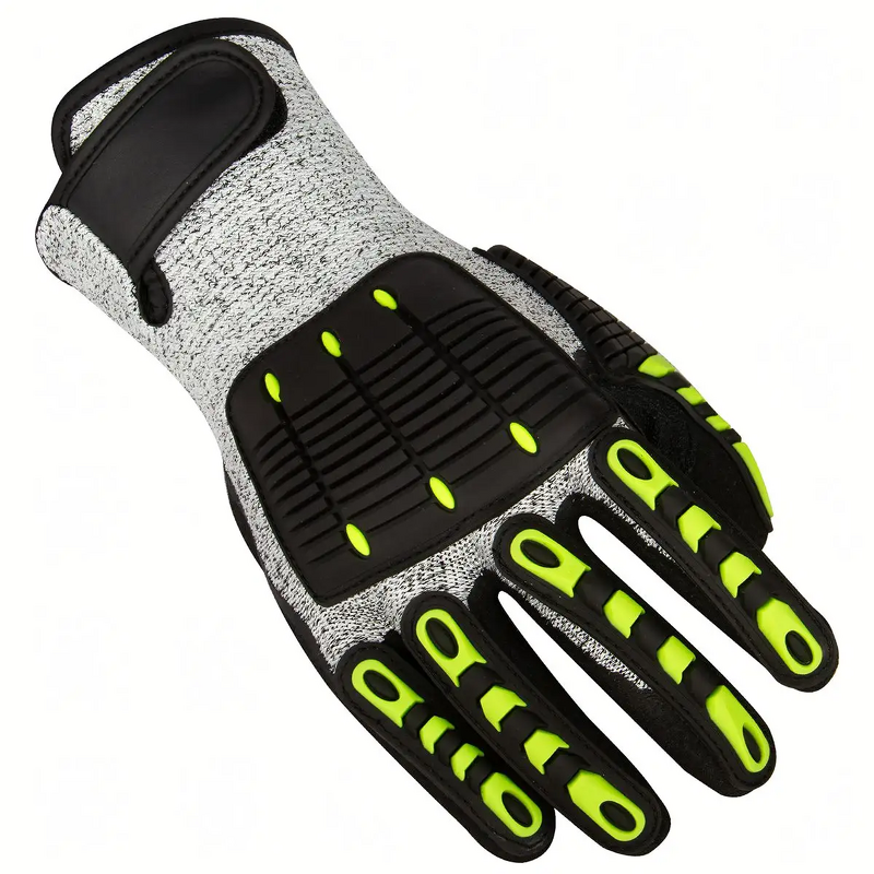 Cut Resistant Gloves Level 5 - Custom Logo Palm for Garden Work