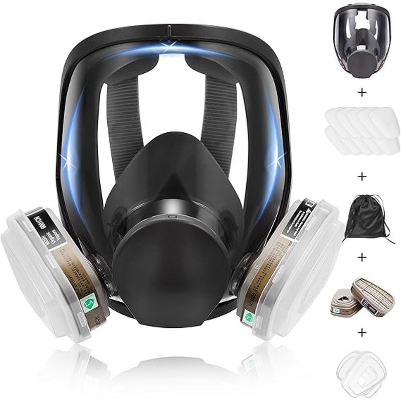 Full Face Gas Mask - Wholesale with Popular Design for Respiratory Protection