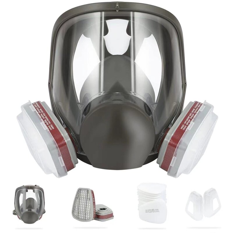 Gas Mask - Half Face and Full Face Dual Cartridge