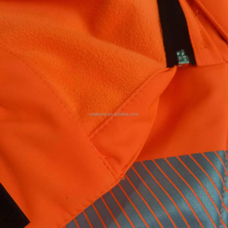 Softshell Jacket Manufacturer - EN ISO 20471 Hi-Vis Reflective Polyester TPU Membrane Water-Repellent