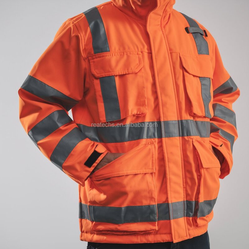Security Vest Manufacturer - High Visibility Reflective Front Zipper Hi Viz Tactical Work Customizable