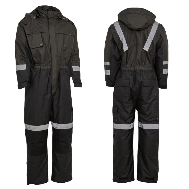 Work Wear Uniform Manufacturer - Construction Industry Anti-Static Anti-Flame Coveralls Polyester Safety Gear EN343